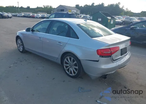 2013 Audi A4 2.0T Premium из США, поврежденный, VIN WAUFFAFL0DN034428